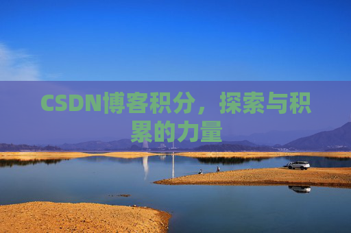 CSDN博客积分，探索与积累的力量